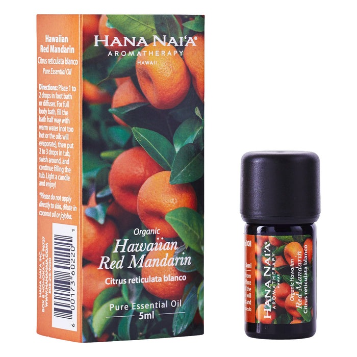 Organic Hawaiian Red Mandarin Pure Essential Oil